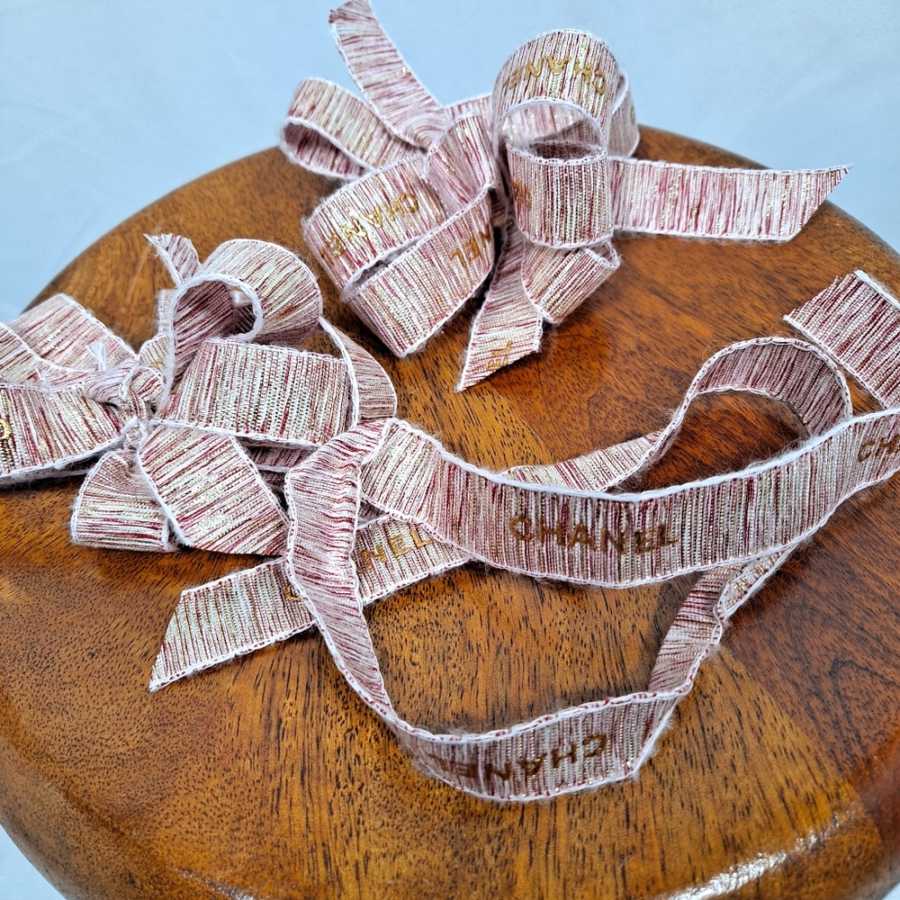 Chanel Logo Bows And Logo Ribbon